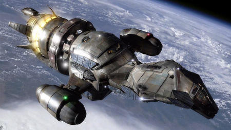 Die "Serenity", Heimat der Protagonisten. | Quelle: Firefly / FOX